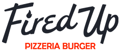 Fired up Pizzeria Burger Broxburn logo